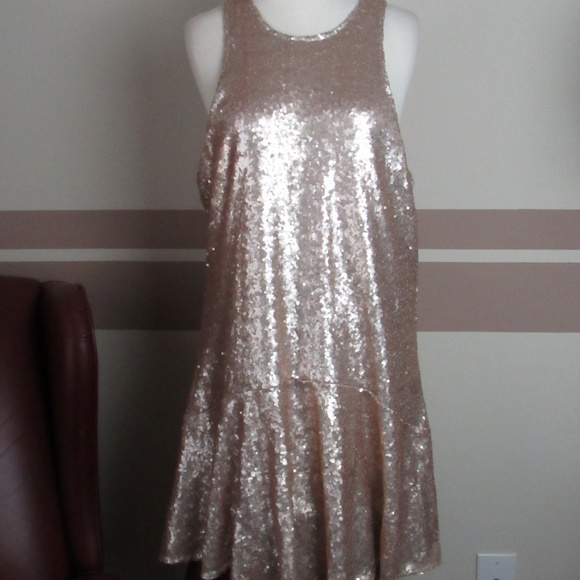 Free People Dresses & Skirts - Free People Sequins Dress  M   C41